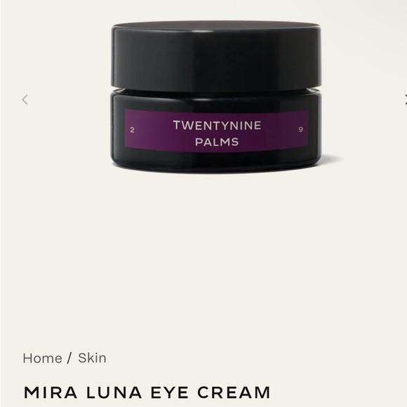 Twentynine Palms Mira Luna Eye Cream 0.42 oz / 12g NEW